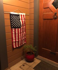 TAYLOR MADE PRODUCTS Sewn American Flag for Boats, 24" x 36", Marine-Grade Nylon, Fade Resistant, Brass Grommets, Embroidered Stars and Stripes, Flag only - 2020109197 17 71P5gpmbwL