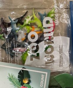 82 Piece Mini Dinosaur Toy Set for Dino Party Favor Supplies Birthday Cupcake Toppers - Assorted Vinyl Plastic Figure Toys for Kids Toddler Pinata Filler School Carnival Prize Bulk Goodie Bag Stuffers 42 71P5gy9UKTL