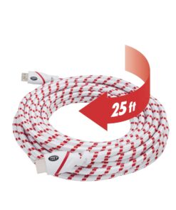 HDMI Cable 25 ft - 4K Resolution UHD 2.0b Ready - Supports Ethernet HDR Video Ultra HD Bandwidth 18Gbps - Audio Return Channel - 25 Feet (7.6 Meters) High Speed HDMI Cable 25FT 1 11 71P63eIgjsL