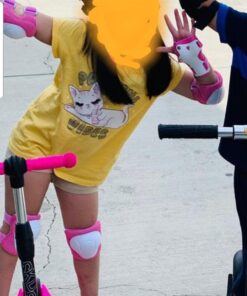 6KU Kids Scooter with Adjustable Height, Toddler Scooter with Widened Flash Wheels, Scooter for Kids Age 3-8 Years Old, Lean to Steer Pink Without Seat 29 71P63qh2TJL