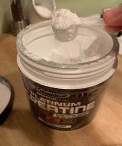 Creatine Monohydrate Powder | MuscleTech Platinum | Pure Micronized | Muscle Recovery + Builder for Men & Women | Workout Supplements | Unflavored (80 Servings) 80 Servings 52 71P6A vzr7L