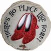 Spoontiques - Garden Décor - Ruby Slippers Stepping Stone - Decorative Stone for Garden