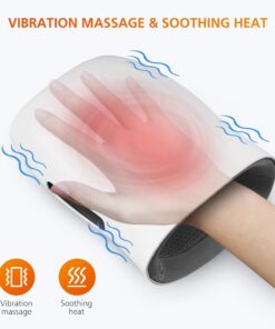 Snailax Shiatsu Foot Massager with Heat and Hand Massager Bundle | Washable Cover Kneading Foot & Back Massager, Heated Foot Warmer, Electric Feet Massager Machine for Plantar Fasciitis,Foot Relief 17 71P7A66z7RL