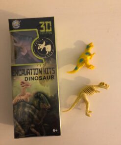 12 Pack: Dinosaur Excavation Kits for Kids, Dino Dig Kits, 3D Dig a Dinosaur Fossil and Figure Sets, Bulk Science Education Toys for Paleontology Archaeology STEM Learning Kids Activity Party Favors 48 71P7E3TPGzL