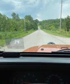 ACECAR Head Up Display Car Universal Dual System 3.5 Inches HUD, Speedometer OBD2 GPS Interface, Speed, Engine RPM, OverSpeed Warning, Mileage Measurement, Water Temperature, GPS Mode for All Vehicle 26 71P7IJ1x25L