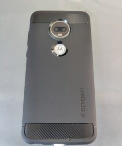 Spigen Rugged Armor Designed for Moto G7 Case/Designed for Moto G7 Plus Case (2019) - Matte Black 46 71P7MosqQcL