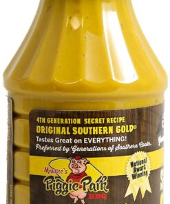 Maurice's Southern Gold BBQ Sauce, Original 18oz Original Southern Gold 1.12 Pound (Pack of 1) 5 71P8gVi9MvL