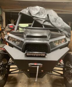 WARN 101140 AXON 45-S Powersports Winch With Spydura Synthetic Rope and HUB Wireless Receiver: 1/4" Diameter x 50' Length, 2.25 Ton (4,500 lb) Pulling Capacity No Size 34 71P8sOlhowL