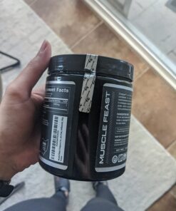 Muscle Feast Creapure Creatine Monohydrate Powder for Muscle Growth Nutritional_Supplement, Vegan Keto Friendly Gluten-Free Easy to Mix, Unflavored, 300g, 55.0 Servings (Pack of 1) 10.58 Ounce 30 71P8xeTfVwL