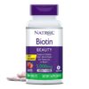 Natrol Beauty Biotin 5000mcg, Dietary Supplement for Healthy Hair, Skin, Nails and Energy Metabolism, 90 Strawberry-Flavored Fast Dissolve Tablets, 90 Day Supply 90 Servings (Pack of 1) 16 71P9w0ZUpGL
