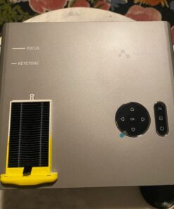 Projector with WiFi and Bluetooth, ASAKUKI Native 1080P 4K Support 450 ANSI Outdoor Movie Proyector, Indoor Home Theater w/ Portable Bag, Compatible w/ Sticks/Phone/iphone/Laptop 55 71PAdoK7huL