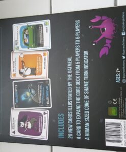 Imploding Kittens Expansion Set - Easy Family-Friendly Party Games - Card Games for Adults, Teens & Kids - 20 Card Add-on Imploding Kittens (Expansion) 48 71PCUCW50YL