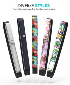 MoKo Pencil Case Fit Apple Pencil (USB-C), Apple Pencil 1st/2nd Generation, Elastic Band Detachable Stylus Pens Pocket Protective Pouch for 9.7"-12.9" Tablet, Space Gray 49 71PCwP GL