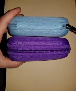 Aroma Outfitters Essential Oil Carrying Case. Premium Storage Protection & Organizer for Roller Bottles. Carry Case Protects up to 10 Roller Balls and Sample Drams - Perfect for Travel (Blue) 10 Bottle Blue 44 71PD2hLvRnL
