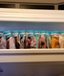 Kiinde Twist Pouch Direct-Pump Direct-Feed Twist Cap Breast Milk Storage Bags for Pumping, Freezing, Heating and Feeding, Pre-Sterilized, 6 Ounce, pack of 80 6oz 6 Ounce (Pack of 80) 44 71PDjEPSJrL