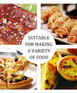 Ideapro Butane Torch, Refillable Kitchen Torch Lighter Culinary Blow Torch with Security Lock and Adjustable Flame for Creme Brulee,BBQ,Desserts,Baking and welding Black 12 71PE7b0Hh7L