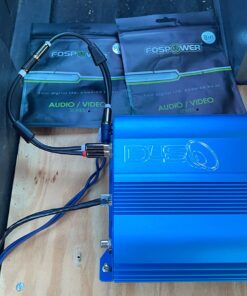 FosPower Y Adapter (8 inch) 2 RCA (Male) to 1 RCA (Female) Stereo Audio Y Adapter Subwoofer Cable (24k Gold Plated) 2 Male to 1 Female Y Splitter Connectors Extension Cord 18 71PEF22c5sL