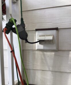 BN-LINK Outdoor 24-Hour Water Resistant Photoelectric Countdown Timer Photocell Light Sensor (2, 4, 6 or 8 Hours Countdown Mode) 3 Grounded Outlets Remote Control (100 ft Range) for Home and Garden Countdown Photocell Remote 33 71PFPVAhrWL