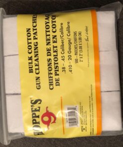 Alternative view of Hoppe's No. 9 Gun Cleaning Patch, .38-.45 Caliber/.410-20-Guage (500 Pack)