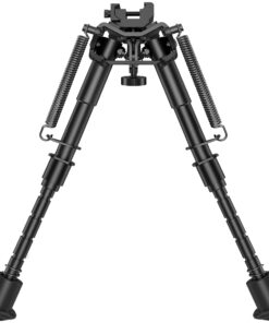 CVLIFE 6-9 Inches Bipod Picatinny Bipod with Adapter Black 32 71PGGnoqGL