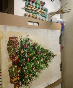 U.S. Art Supply 23" x 26" Artist Sketch Tote Board - Great for Classroom, Studio or Field Use 23"x26" 41 71PH0STyzqL