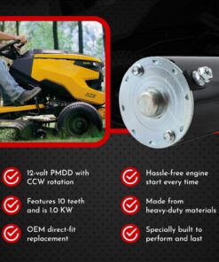 DB Electrical 410-21069 Starter Compatible with/Replacement for Cub Cadet i1046, i1050, RZT 42, RZT 46, RZT 50, RZT L42, RZT L46, RZT L50, RZT L54, RZT S42, RZT S50, RZT S54 AII KH-32-098-01-S motor starter 16 71PH9UVUXqL