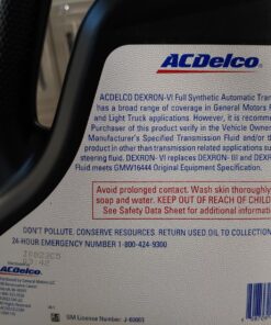 ACDelco GM Original Equipment 10-9395 Dexron VI Automatic Transmission Fluid - 1 gal 16 71PHcKLUwgL