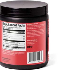 Perfect Keto Exogenous Ketones Powder, BHB Beta-Hydroxybutyrate Salts Supplement, Best Fuel Energy Boost, Mental Performance, Mix in Shakes, Milk, Smoothie Drinks for Ketosis - Strawberry Lemonade 8 71PHtrrtRCL