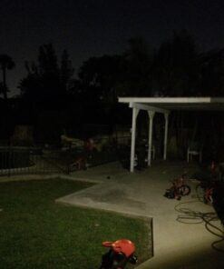 GLW® 10w 12v Ac or Dc Warm White Led Flood Light Waterproof Outdoor Lights 750lm 80w Halogen Bulb Equivalent Black Case 52 71PILyqLb5L