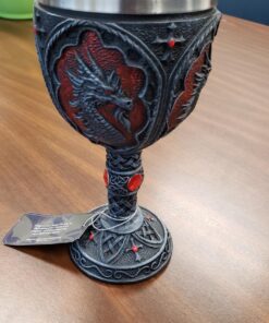 Dragon Crest Royal Dragon Goblet, 1 Count (Pack of 1), Multicolor 26 71PIcihORaL