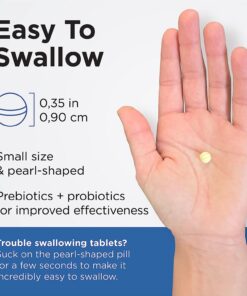 Earth's Pearl Probiotic Pearls for Women and Men - Kids Probiotic with Prebiotic Fiber - Daily Probiotic for Women and Men - 60-Day Supply of Prebiotics and Probiotics for Women and Men Probiotic 2 Month Supply 30 71PImr7AKL