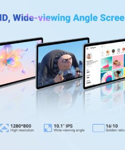 Blackview Android 12 Tablet, 10.1 inch Tablets Tab 7 WiFi 5GB RAM 64GB ROM with 1TB Expand, 6580mAh Battery Tablet PC IPS HD+ Display, Google GMS 5MP Wi-Fi Tablet ,Twilight Blue 5GB+64GB Blue 22 71PJtvKKDL