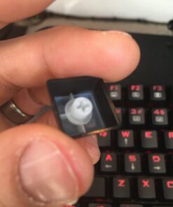 ThreeBulls 120Pcs Clear Rubber O-Ring Switch Dampeners Keycap White for Cherry MX Key Switch Keyboards Dampers 27 71PK10mopLL