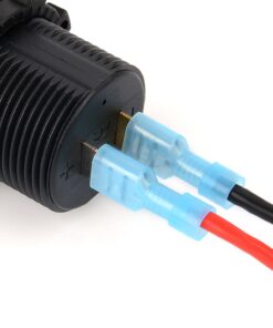 Nilight 200PCS Male Female Fully Insulated Wire Crimp Terminal Nylon Quick Connectors Wiring Spade 16-14 Gauge, 2 Years Warranty 200PCS Crimp Terminals 20 71PKGLWfekL