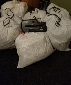 Aurora AU800SD Professional Strip Cut Paper Shredder/CD/Credit Card Shredder Without Wastebasket, 8-Sheet Strip-Cut No Basket, Black 8-sheet StripCut w/o basket 40 71PL0RG45IL