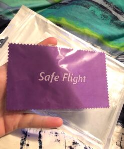 Passport ID Badge Holders 12 Pack Safe Flight Retail Bundle - Transparent - Extra Large 6x4" - Also for Cash, Credit Card, Plane Ticket, Receipts, etc. - Can be connected to a Lanyard, Chain, Clip 19 71PL3dZRI6L