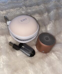 EWA A106 Portable Mini Bluetooth Speaker, Enhanced Bass and High Definition Sound, Portable Design, for iPhone, iPad,Nexus,Laptops and More (Rosegold) Rose Gold 51 71PL9nWSP8L