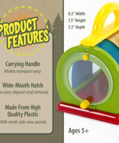 Toysmith: Outdoor Discovery Critter Case by Toysmith - Backyard Nature Exploration To Catch & Release Bugs & Insects to Study Up Close 17 71PLFYNrlnL