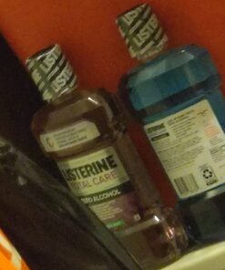 Listerine Total Care Zero Alcohol Anticavity Mouthwash, Bad Breath Treatment, Alcohol Free Mouthwash for Adults; Fresh Mint Flavor, 1 L (Pack of 2) 33.8 Fl Oz (Pack of 2) Fresh Mint (Zero Alcohol) 28 71PLf5PTOmL