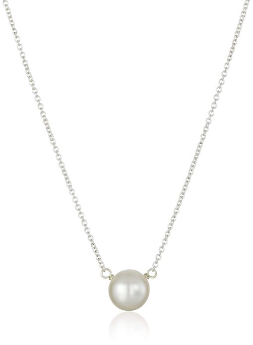 Dogeared Jewels & Gifts Pearls of Happiness Freshwater Pearl (8mm) Necklace white