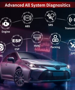 INNOVA 6200P All Systems OBD2 Scanner ABS SRS Transmission Code Reader with Battery Registration Oil Light Reset, Car Diagnostic Scan Tool with Battery Alternator Test/Live Data 11 71PNWTEaQKL