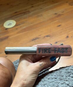 Fire-Fast Trekker. Best Emergency Waterproof Survival Fire Starter. Magnesium and Euro Fire Steel Ferro Rod. Compact Durable Tool for Bushcraft, Camping, Backpacking, Hiking, Hunting, or Bug Out Bag 1 Pack 31 71POYIvBTBL