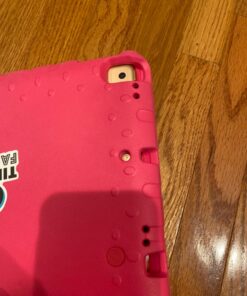 LTROP Kids Case for iPad 9th/ 8th/ 7th Generation (2021/2020/ 2019), iPad 10.2 Case with Built-in Screen Protector, Shockproof Handle Stand Kids Case for iPad 9/8/ 7 Generation 10.2 Inch - Black 38 71POiWWJQkL