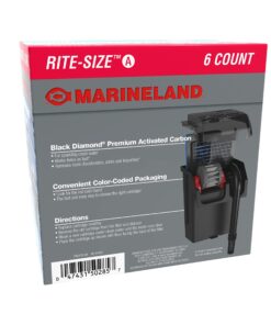 Marineland Penguin Rite-Size Cartridge,power filter cartridge, fit penguin 75 & 100,6 count 6-Count Size A 22 71POiYF5P L 1
