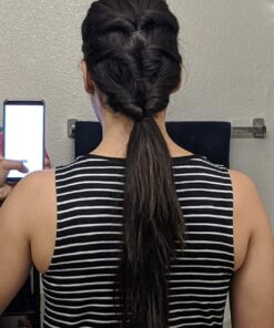 Conair Topsy Tail Hair Tool, Ponytail Hair Loop Styling Tool with Hair Ties Hair Styling Kit Included, 5-Piece Set Black 31 71POqvwISL