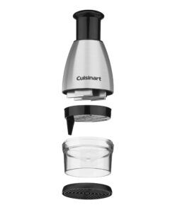 Alternative view of Cuisinart Chopper, Stainless Steel/Black, CTG-00-SCHP, 8.2" x 3.9" x 3.9"