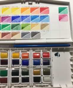 Winsor & Newton Cotman Watercolor Paint Set, Travel Set, 24 Whole Pans 24 Whole Pan Travel Set 43 71PPO4Kyr1L