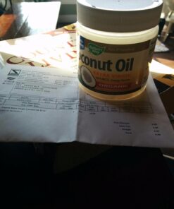 Nature's Way Organic Extra Virgin Coconut Oil, Pure Source of MCTs, Cold-Pressed, 32 Oz. 2 Pound (Pack of 1) 33 71PPTWcPyL