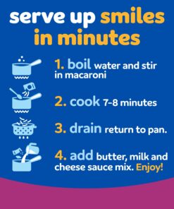 Kraft Three Cheese Macaroni & Cheese Dinner with Mini-Shell Pasta (7.25 oz Box) 17 71PPsjP9J1L