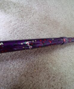 NOVA Designer Walking Cane with Offset Handle, Lightweight Adjustable Walking Stick with Carrying Strap Purple Bliss Design 13 71PPuX0xhyL